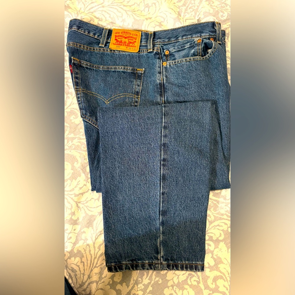 Levi's  550 Men's Blue Jeans 38x30